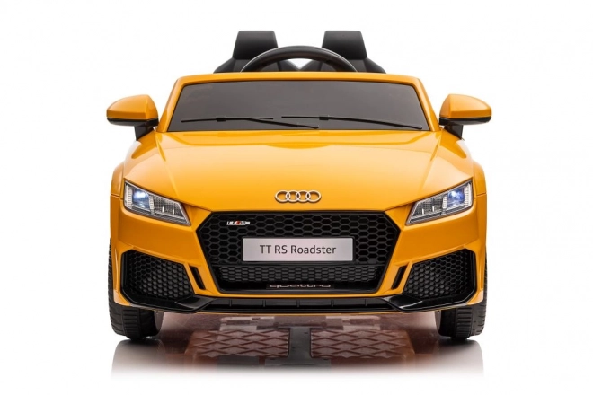 Auto Elettrico Audi TT RS Giallo