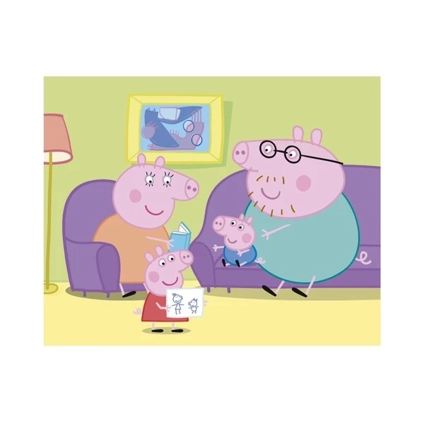 Cubi in Legno Peppa Pig: Giorno Felice
