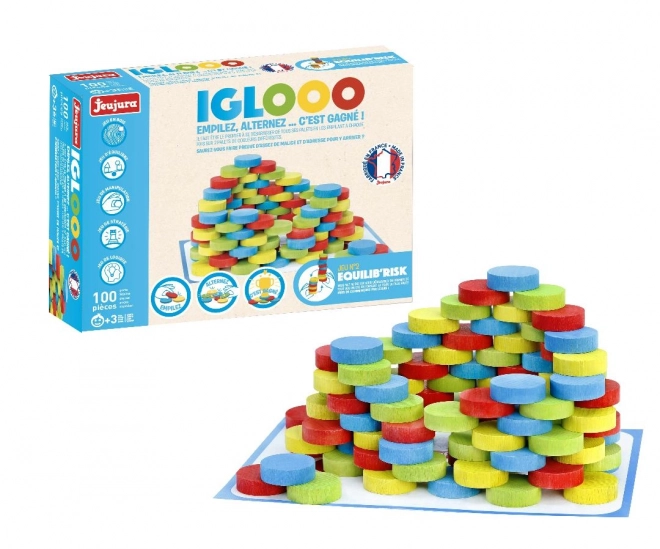 Gioco di costruzione IGLOOO 100 pezzi