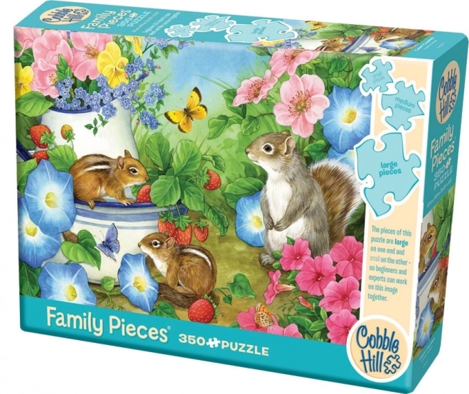 Puzzle famiglia COBBLE HILL Chippy Chappies 350 pezzi