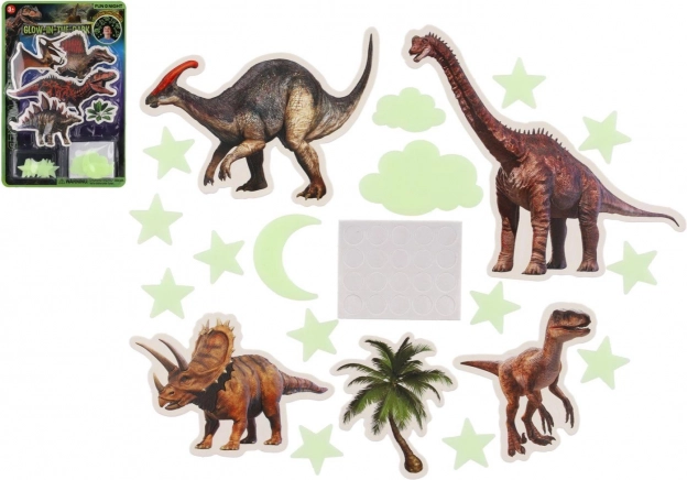 Dinosauri luminosi per pareti e soffitto