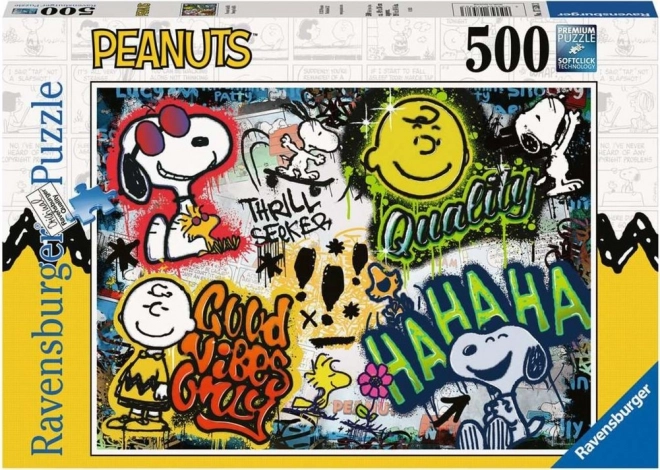 Puzzle Peanuts 500 pezzi