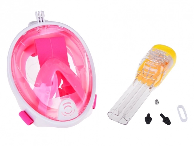 Maschera completa con boccaglio per immersioni e snorkeling S/M SP0762 RO