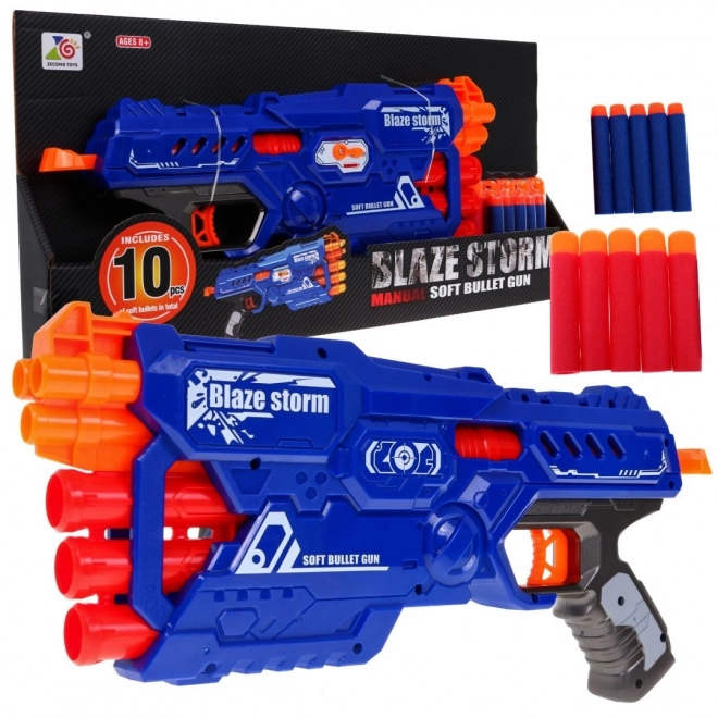 Pistola a 6 Canne per Bambini 8+ Blaze Storm