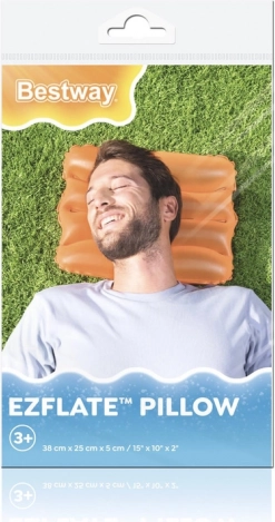 Cuscino gonfiabile Bestway arancione 38 x 25 cm