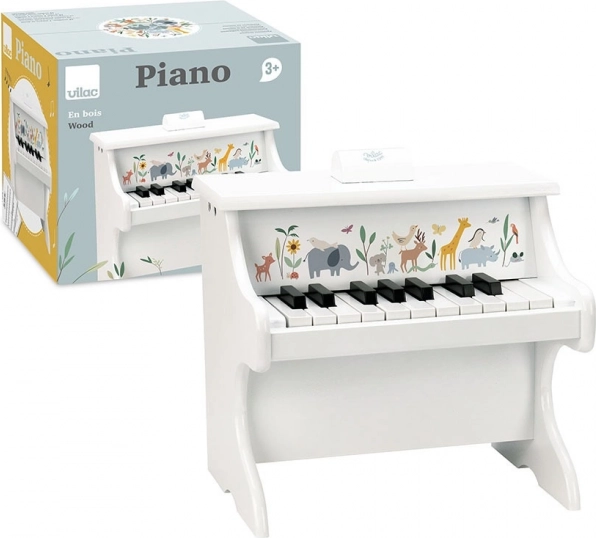 Vilac pianoforte in legno Animali del mondo Sarah Betz