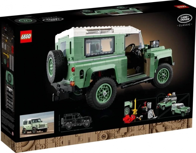 Modello LEGO Icons Land Rover Defender Classic 90