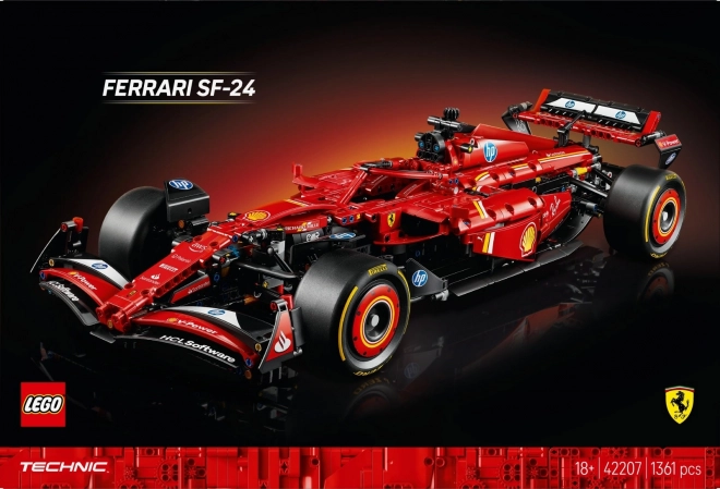Mattoncini Technic F1 Bolide Ferrari SF-24