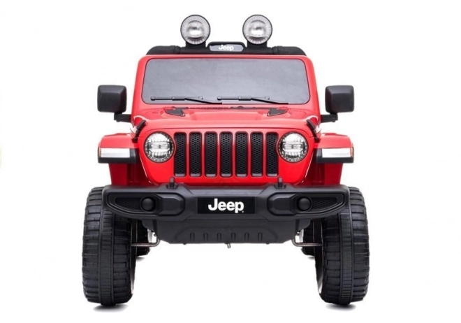 Auto elettrico Jeep Wrangler Rubicon 4x4 rosso