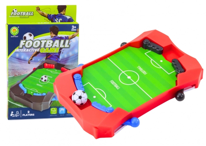 Gioco di abilità mini calcio rosso