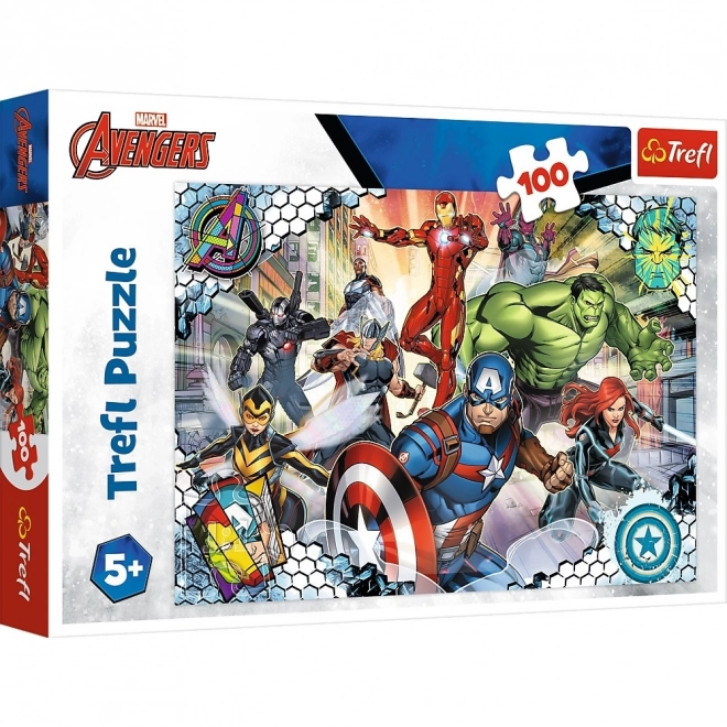 Puzzle 100 pezzi Famosi Avengers