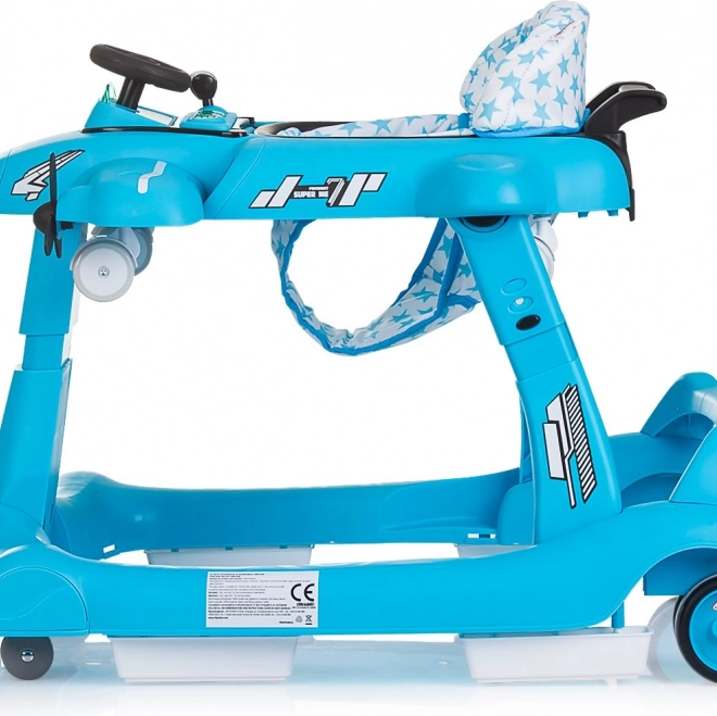 Girello Chipolino Airplane 3v1 Blu