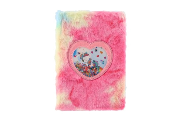 Morbida copertina in peluche nei colori dell’arcobaleno