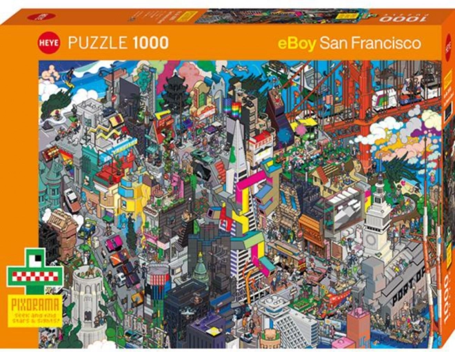 Puzzle Pixorama: San Francisco Quest 1000 pezzi