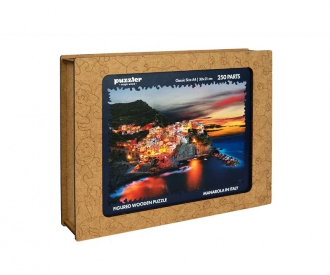 Puzzle in legno Manarola in Italia 250 pezzi