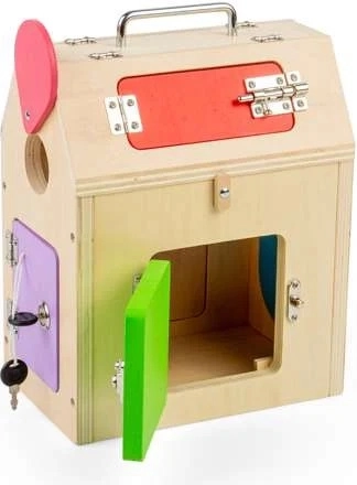 Bigjigs Toys Activity board Casetta per bambini