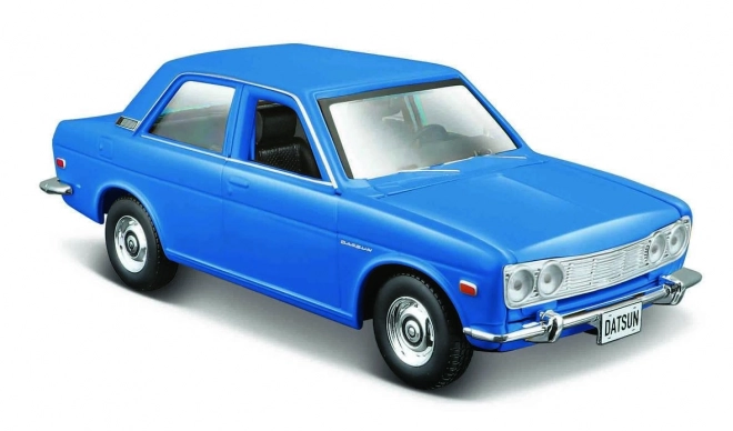Modellino Datsun 510 1971 Blu Scala 1/24