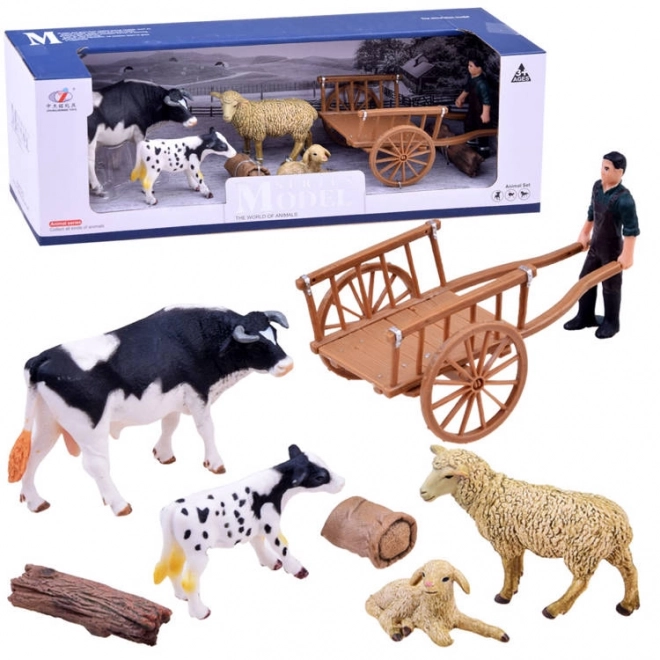 Animali Fattoria Set di Figurine – B