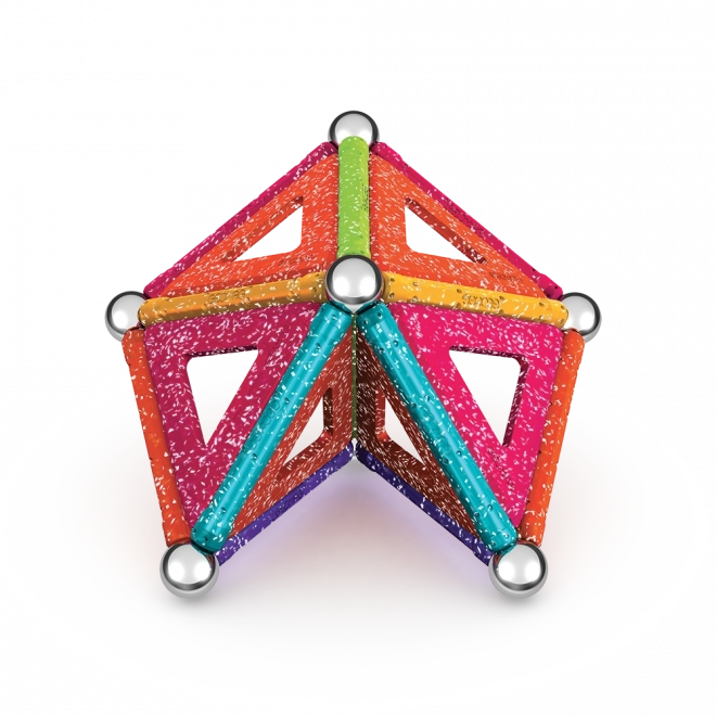 Geomag Glitter Set di Costruzione 35 Pezzi