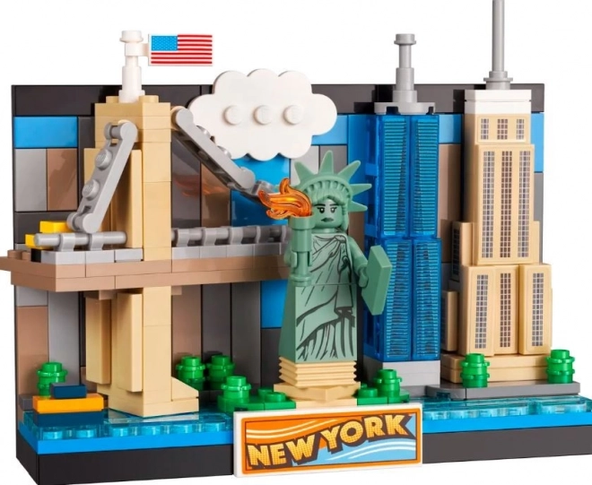 Cartolina Lego di New York