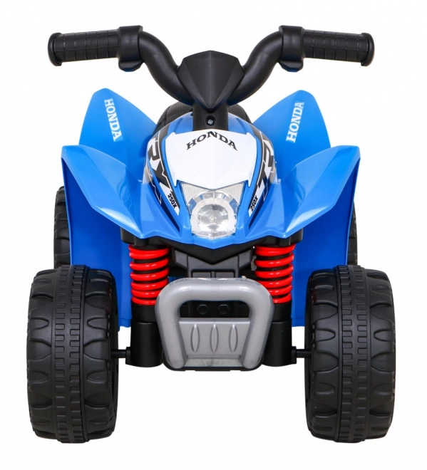 Quad blu Honda TRX 250X a batteria con clacson e LED