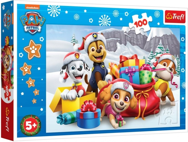 Puzzle Paw Patrol: Natale 100 Pezzi