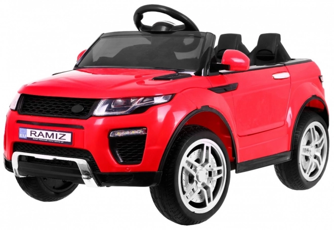 Macchinina Elettrica Sportiva Rapid Racer Rossa