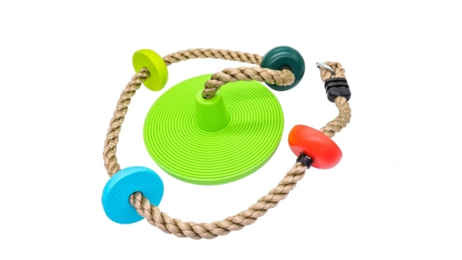 Rope da arrampicata con pedane in plastica