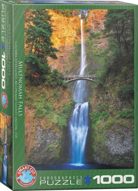 Puzzle Multnomah Falls USA 1000 Pezzi