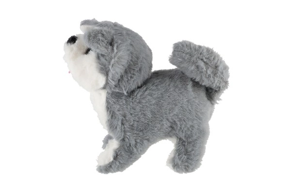 Cane interattivo peluche 18 cm a batteria