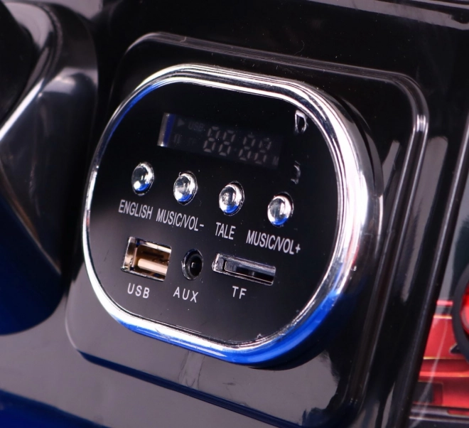 Auto fuoristrada per bambini a batteria Raptor Drifter Black + telecomando + partenza lenta + EVA + suoni Luci