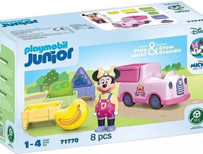 Set di figurine JUNIOR & Disney Mickey Mouse e smistatore di frutta