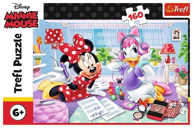 Puzzle 160 Pezzi - Disney Minnie, Una Giornata con gli Amici