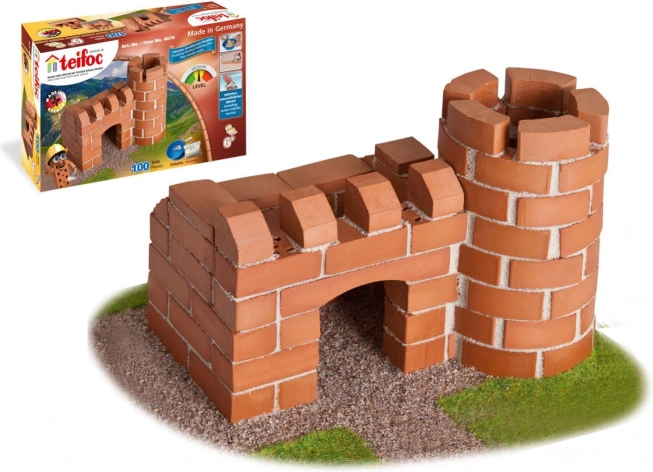 Teifoc kit di costruzione Castello 100 pezzi