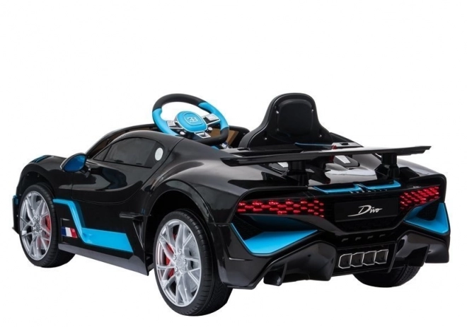 Auto a Batteria Bugatti Divo Nero Verniciato