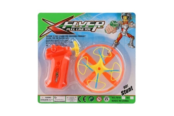 Trottola volante con lanciatore per bambini