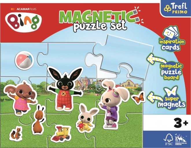 Set magnetico puzzle Il mondo divertente di Bing