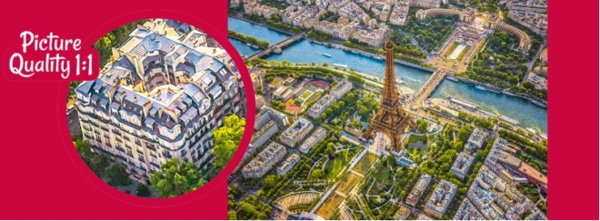 Puzzle Vista sulla Torre Eiffel 1000 Pezzi