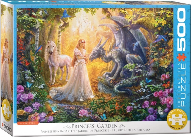 Puzzle XL 500 pezzi - Il giardino delle principesse