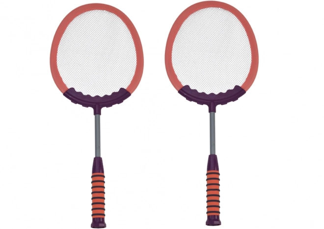 Set di 2 racchette da badminton rosa