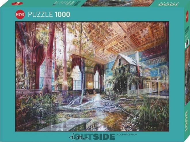 Puzzle HEYE In, Outside: Alien 1000 pezzi