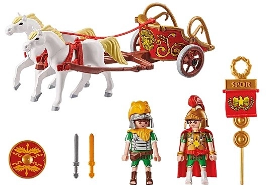 Set Playmobil Asterix: Carro Romano di Bruto