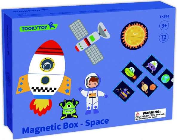 Puzzle Magnetico Spazio - TOOKY TOY