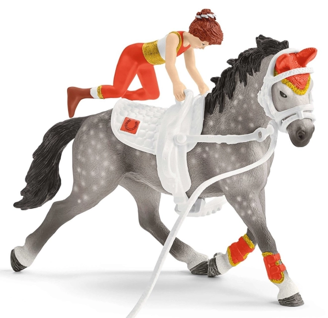 Cavallo da torneo con equipaggiamento rimovibile