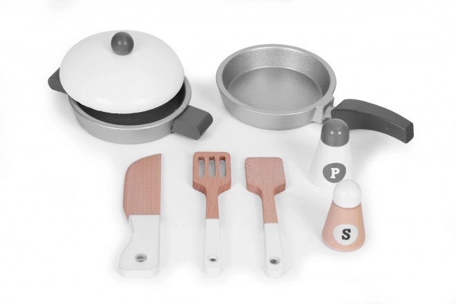 Cucina per bambini con 8 accessori ECOTOYS