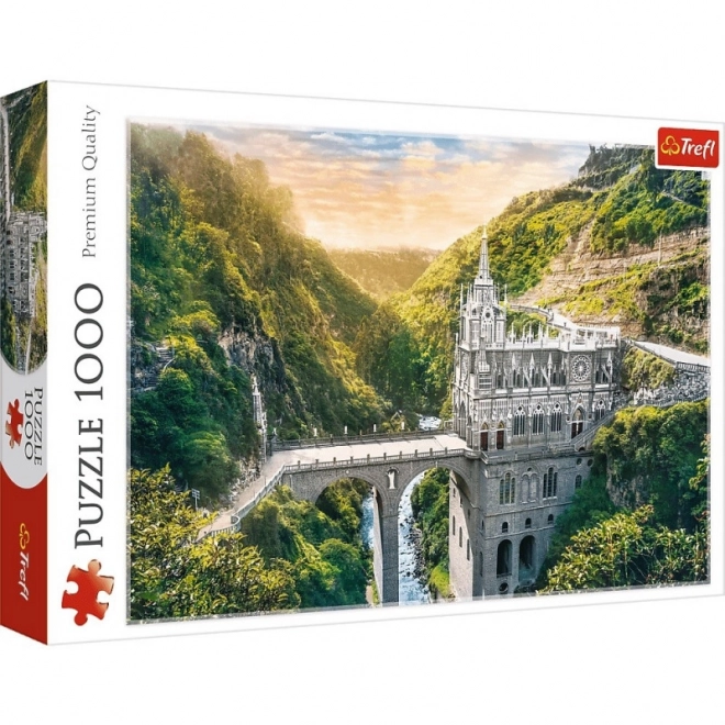 Puzzle Santuario di Las Lajas Colombia 1000 pezzi