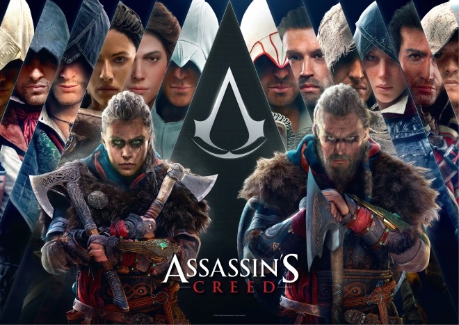 Puzzle Assassin's Creed Legacy 1000 pezzi