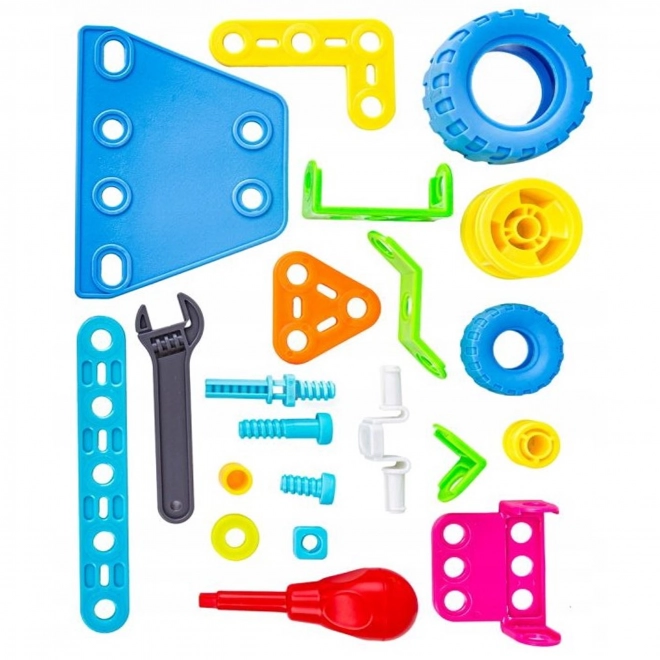 Set di costruzioni di veicoli per bambini 6 in 1