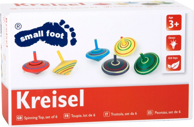 Set di trottole in legno Small Foot