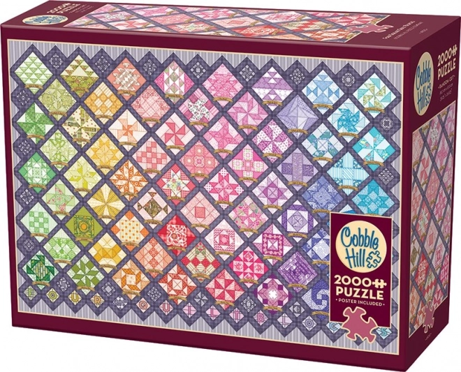 Puzzle Cobble Hill Coperte Ricamate 2000 Pezzi